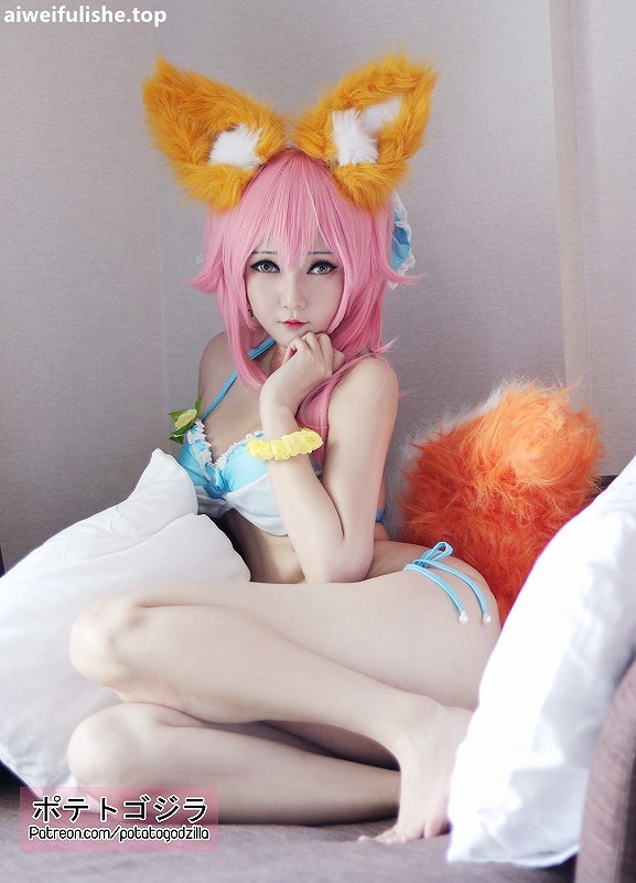 Potato Godzilla-Tamamo Bikini (20 December 2021) [20P-189MB] cosplay美女-第4张