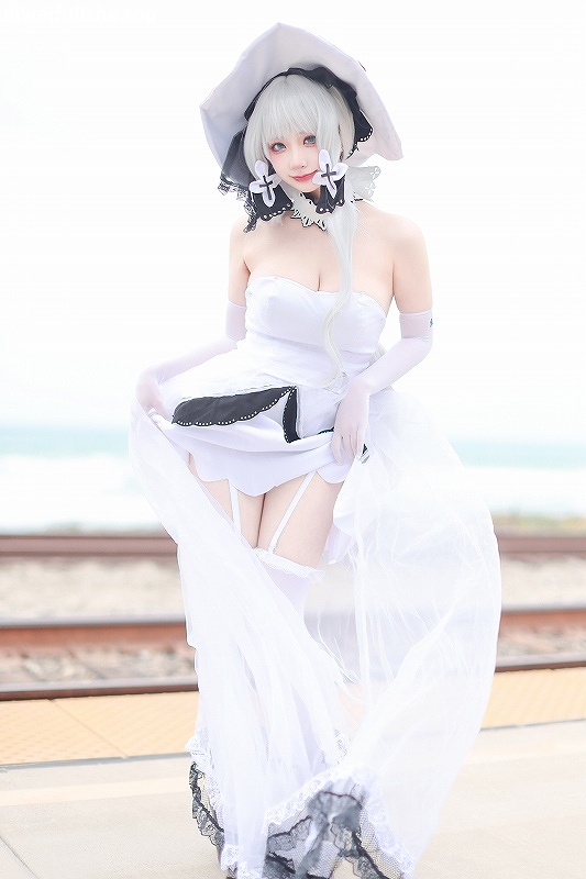 wendydydydy_酱油-HMS Illustrious [9P-24MB] 白丝写真-第4张