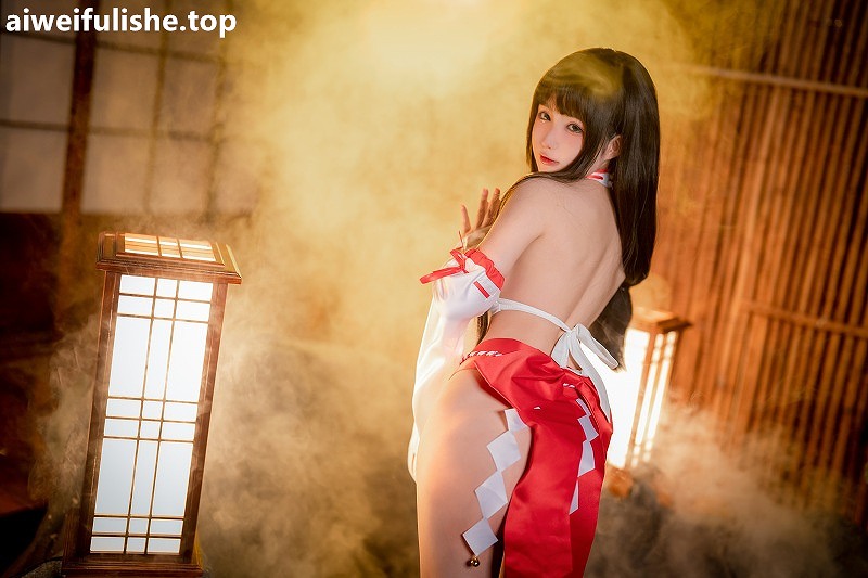 桜井宁宁-圣洁巫女 [61P-1.03GB] cosplay美女-第2张