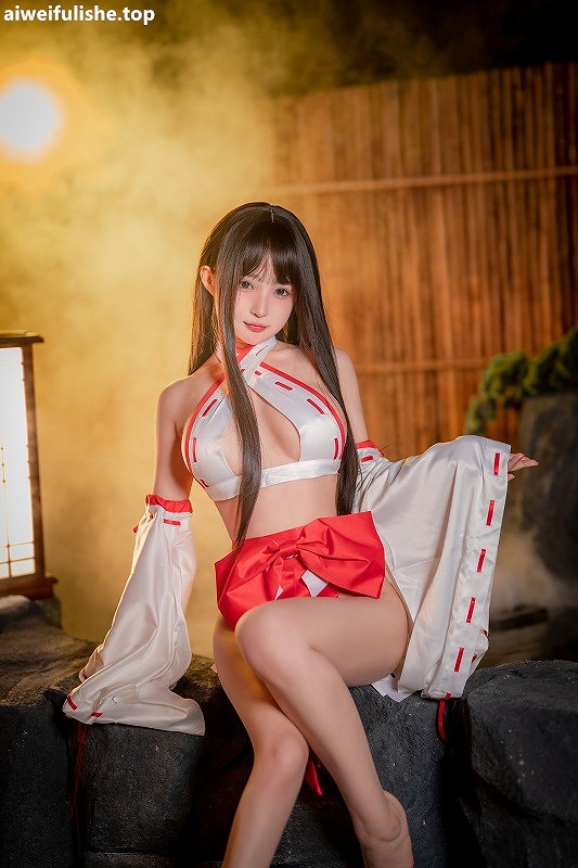 桜井宁宁-圣洁巫女 [61P-1.03GB] cosplay美女-第6张