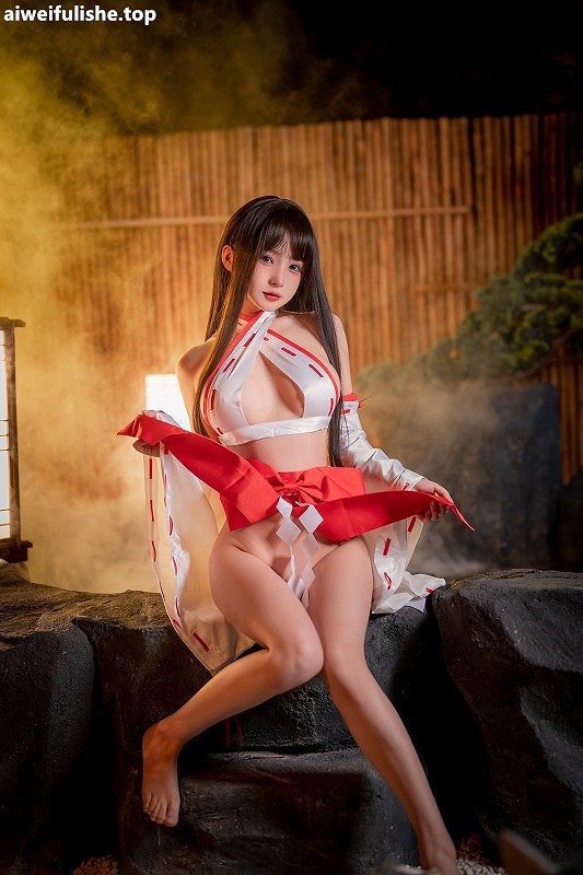 桜井宁宁-圣洁巫女 [61P-1.03GB] cosplay美女-第4张