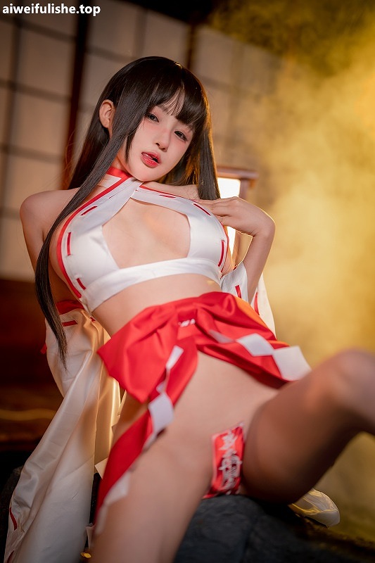 桜井宁宁-圣洁巫女 [61P-1.03GB] cosplay美女-第6张
