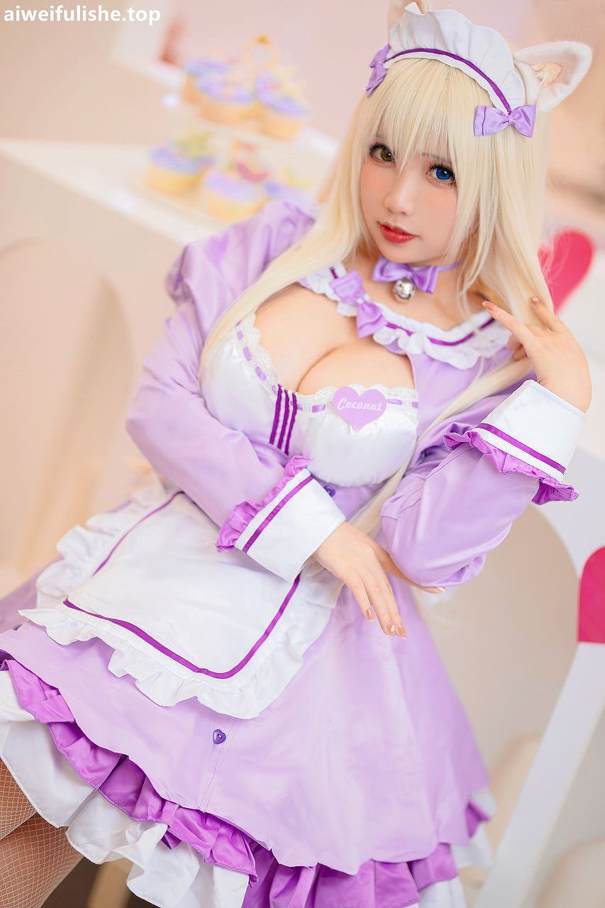 猫田圣奈奈（桃之啾啾）-椰子[25P-181MB] cosplay美女-第4张