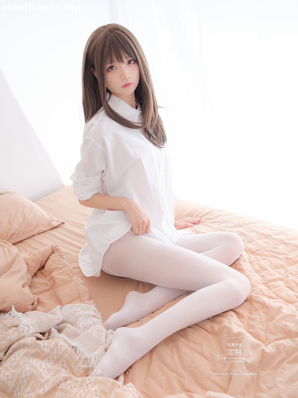 紧急企划-五更百鬼-白丝写真[50p1.39G] 清纯可爱-第2张