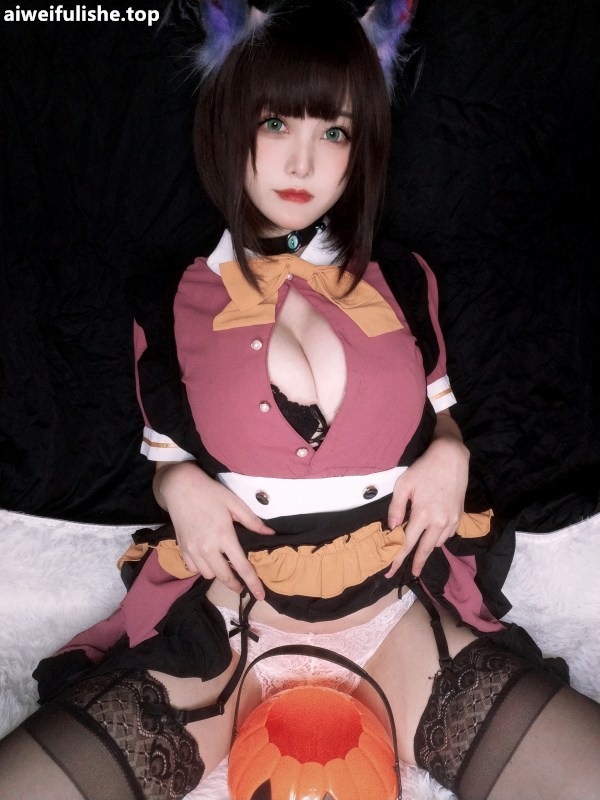 蜜汁猫裘-万圣节[27p231M] cosplay美女-第3张