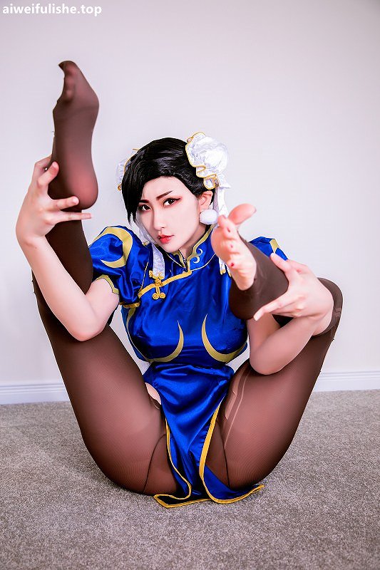 MisswarmJ-Chun Li [54P-87MB] cosplay美女-第2张