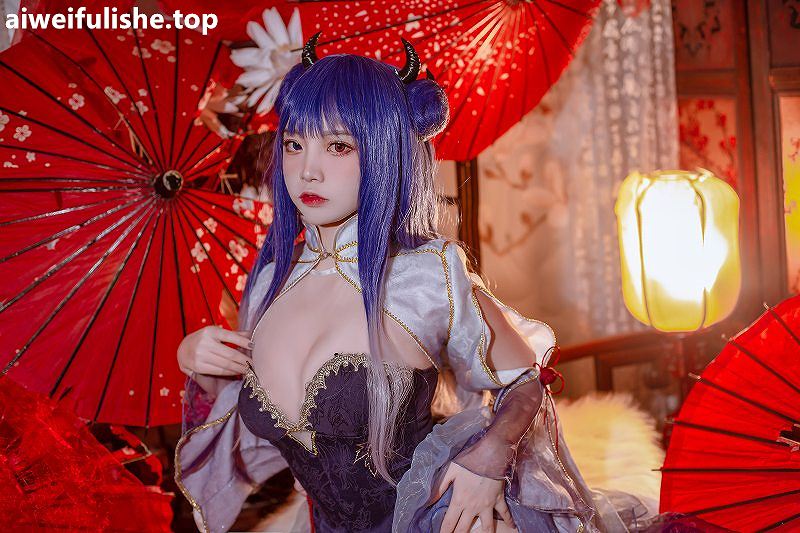 二佐Nisa-碧蓝航线 伊吹旗袍[29p197M] 旗袍-第6张