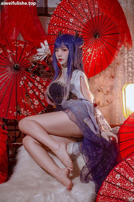 二佐Nisa-碧蓝航线 伊吹旗袍[29p197M] 旗袍-第3张