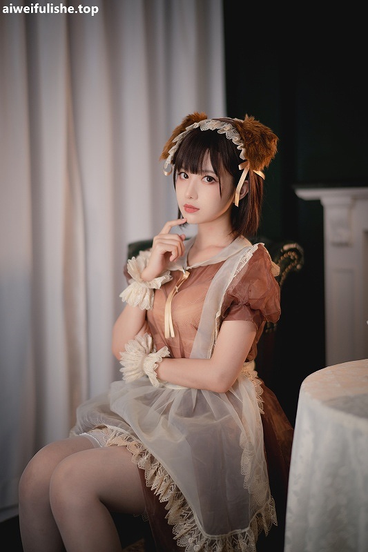 Shika小鹿鹿-透明女仆[22p438M] 女仆-第6张