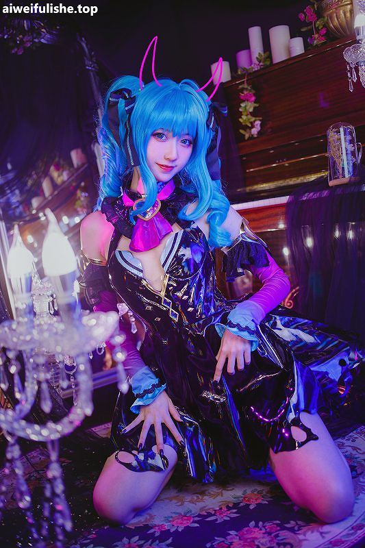 木绵绵OwO-miku小恶魔 [19P-221MB] cosplay美女-第5张