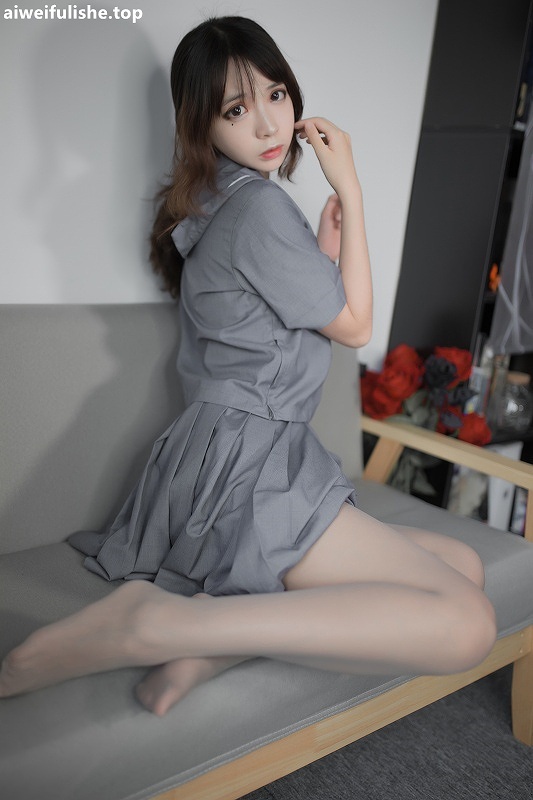 疯猫ss-蓝灰JK[29p180M] JK制服-第4张