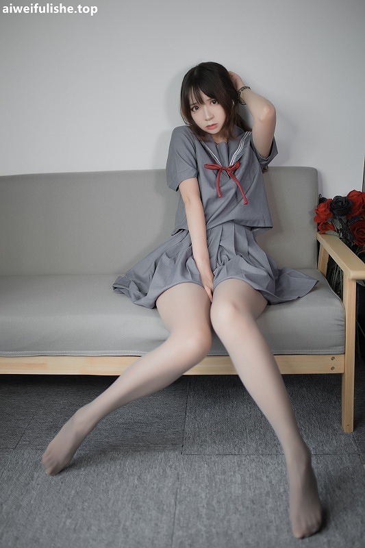 疯猫ss-蓝灰JK[29p180M] JK制服-第6张