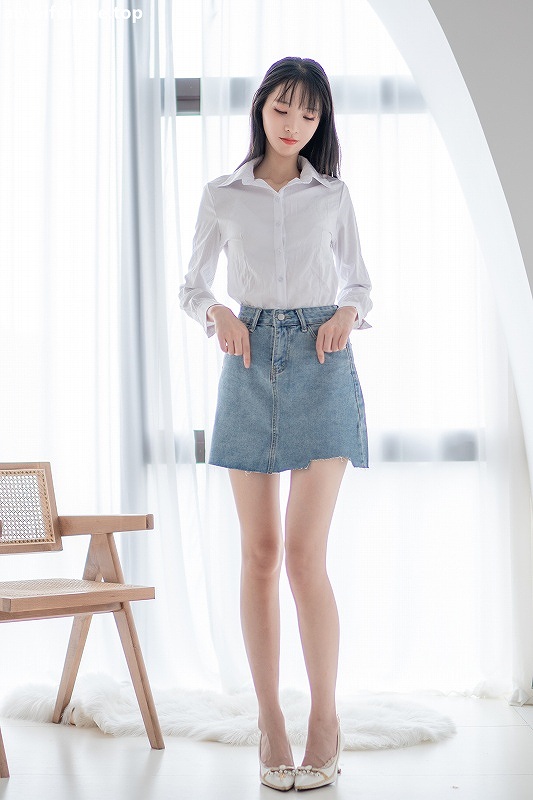 西瓜少女-衬衫牛仔裙 [61P-297MB] 清纯可爱-第7张
