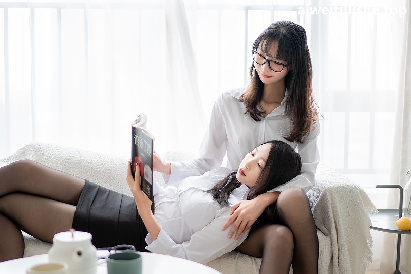 西瓜少女-黑丝百合 [54P-419MB] OL制服-第5张