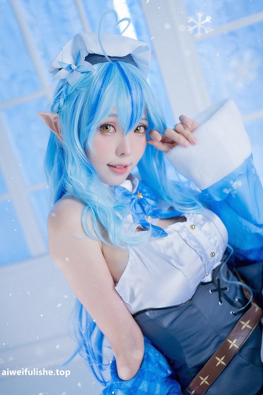 ElyEE子-Yukihana Lamy [18P-36MB] cosplay美女-第6张