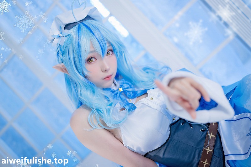 ElyEE子-Yukihana Lamy [18P-36MB] cosplay美女-第2张