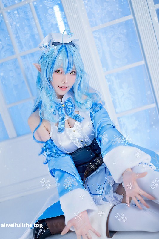 ElyEE子-Yukihana Lamy [18P-36MB] cosplay美女-第4张