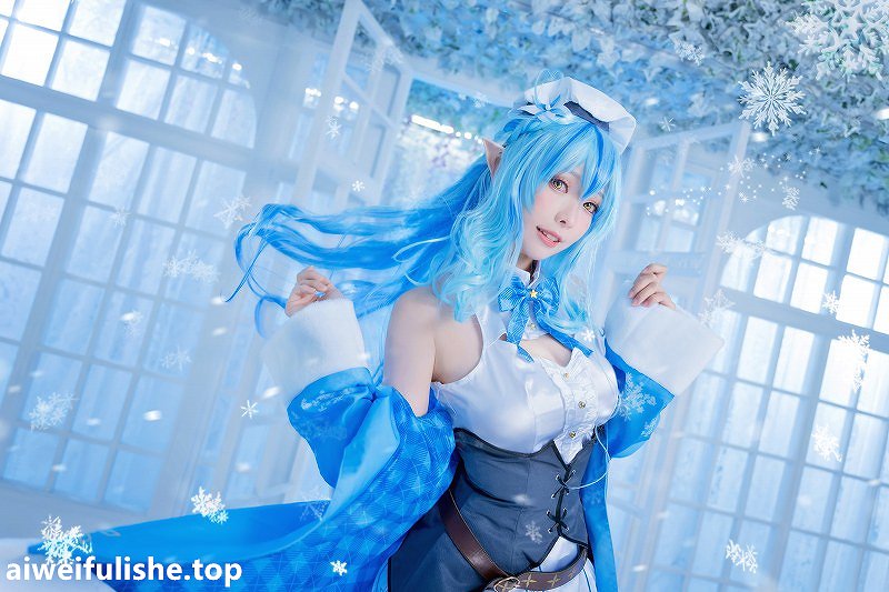 ElyEE子-Yukihana Lamy [18P-36MB] cosplay美女-第1张
