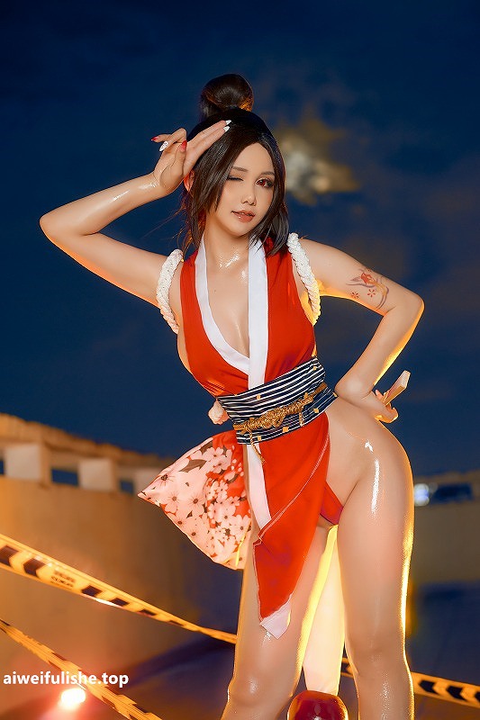 Joyce-拳皇 不知火舞 [39P-334MB] cosplay美女-第3张