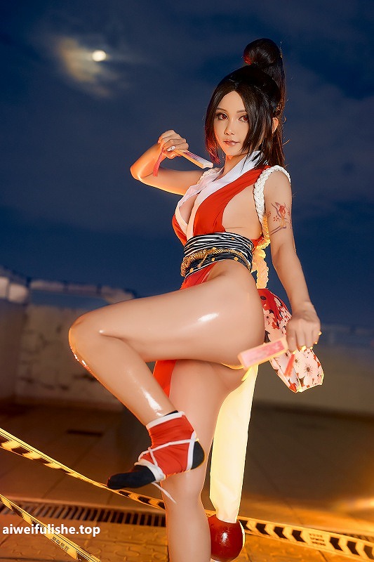 Joyce-拳皇 不知火舞 [39P-334MB] cosplay美女-第2张