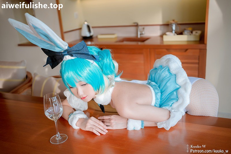Kuuko W-Miku Bunny [46P-362MB] 兔女郎-第5张