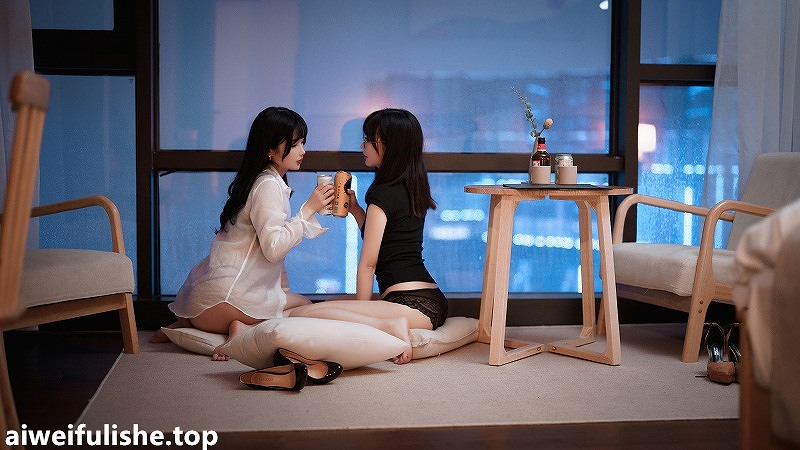rioko凉凉子&面饼仙儿《黑丝ol制服双人》 [102P11V-1.45GB] OL制服-第2张