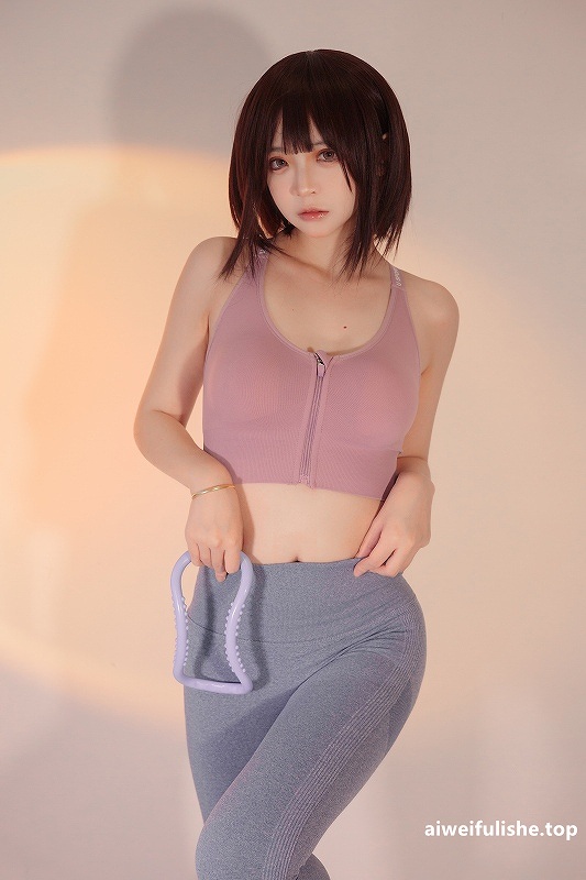 疯猫ss-白色情人节福袋 运动衣 [40P-705MB] 美臀-第6张