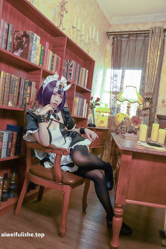 贞子蜜桃-酒吞童子 女仆 [20P-118MB] cosplay美女-第5张