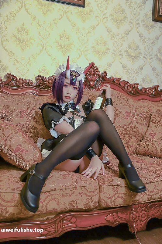 贞子蜜桃-酒吞童子 女仆 [20P-118MB] cosplay美女-第4张