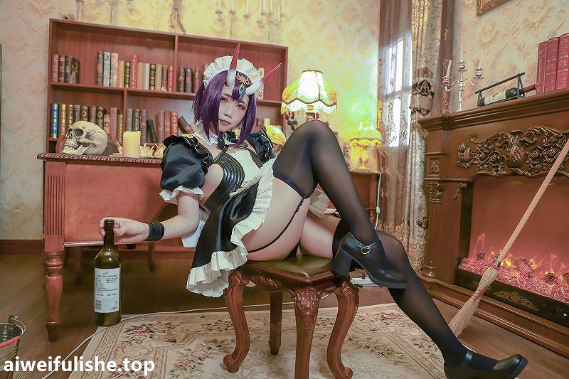 贞子蜜桃-酒吞童子 女仆 [20P-118MB] cosplay美女-第2张