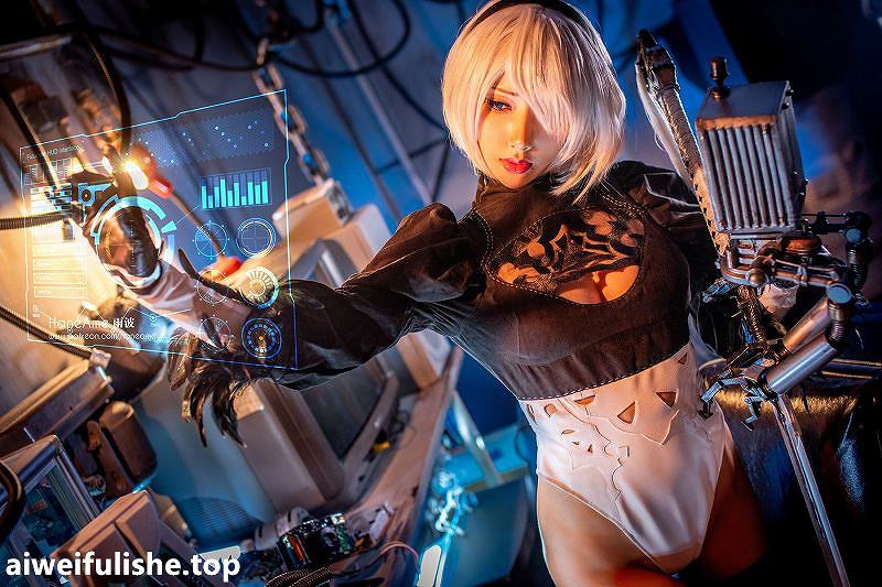 雨波_HaneAme-2B Main suit self destruction [27P-57MB] 2b-第2张