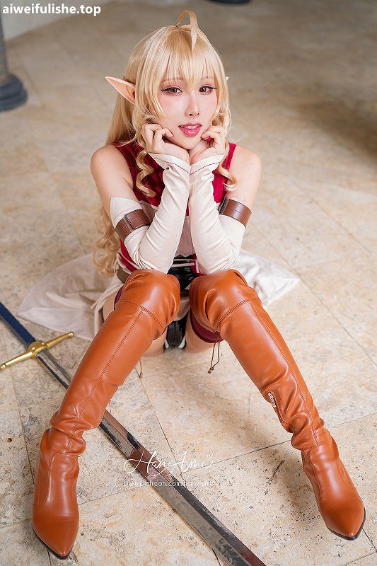 雨波_HaneAme-Elinalise Dragonroad [46P-95MB] cosplay美女-第5张