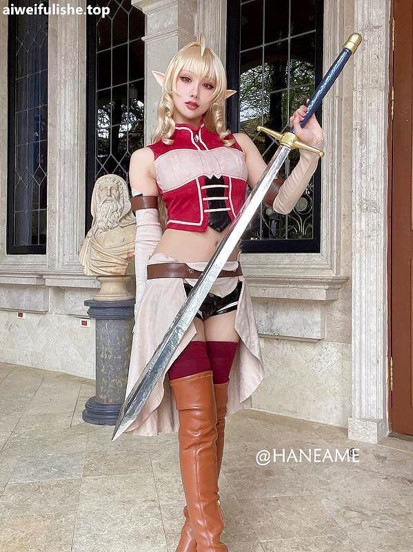 雨波_HaneAme-Elinalise Dragonroad [46P-95MB] cosplay美女-第2张