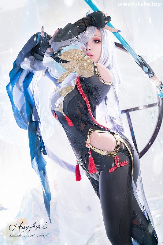 雨波_HaneAme-原神申鹤 [31P-174MB] cosplay美女-第5张