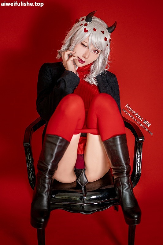 雨波_HaneAme-Helltaker Modeus [28P 51MB] cosplay美女-第6张