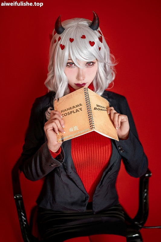 雨波_HaneAme-Helltaker Modeus [28P 51MB] cosplay美女-第3张
