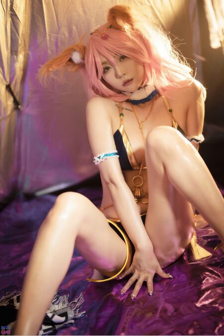 韩国美女Bomi (보미) -[BLUECAKE] Pink Dancer [73P-109MB] cosplay美女-第4张