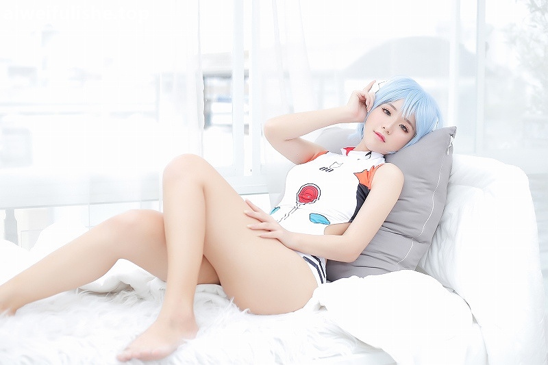 Chono Black-绫波丽泳装[14p97M] cosplay美女-第2张