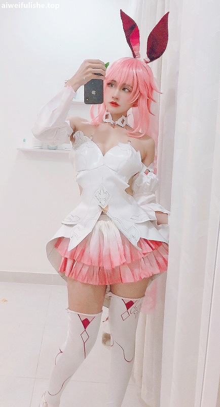 PingPing-Yae Sakura Wedding dress [13P1V-144MB] cosplay美女-第5张