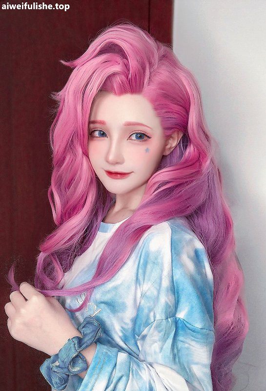 千夜未来(Senya Miku) -Seraphine [12P-23MB] cosplay美女-第6张
