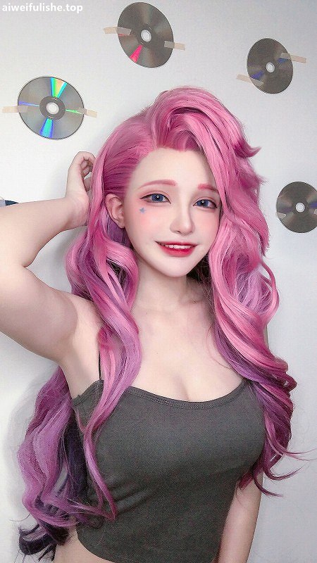 千夜未来(Senya Miku) -Seraphine [12P-23MB] cosplay美女-第4张