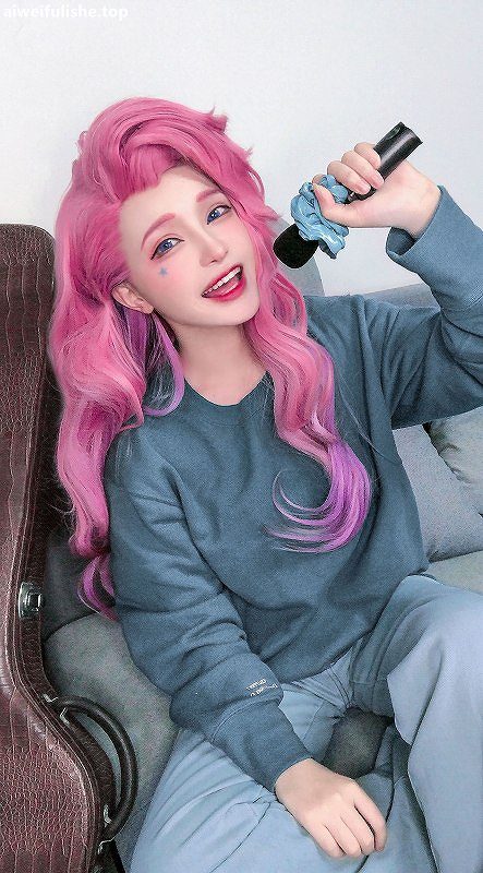千夜未来(Senya Miku) -Seraphine [12P-23MB] cosplay美女-第3张