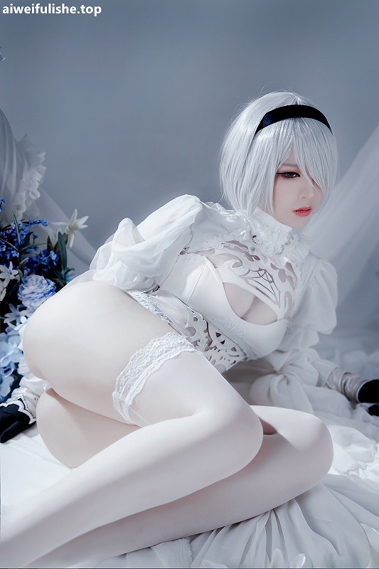 半半子-Automataヨルハ二号B型 白礼服[51p91.3M] 2b-第3张