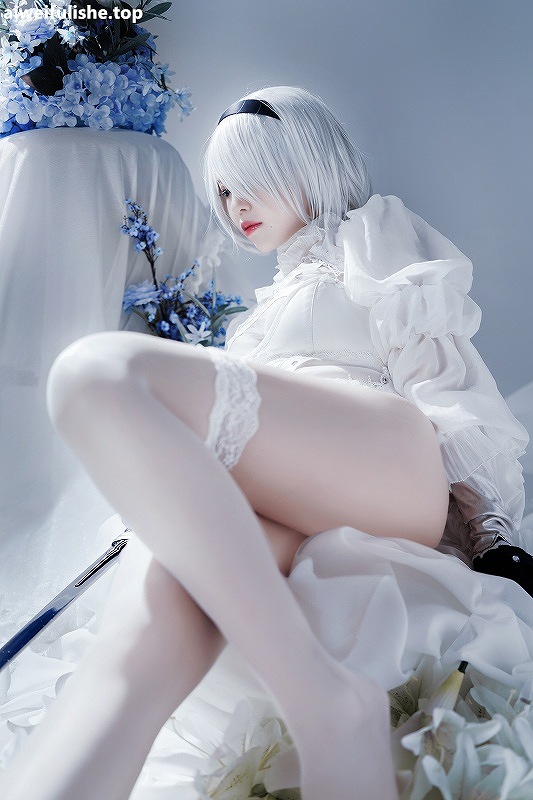 半半子-Automataヨルハ二号B型 白礼服[51p91.3M] 2b-第6张