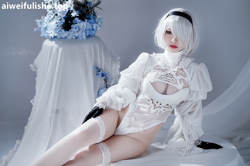 半半子-Automataヨルハ二号B型 白礼服[51p91.3M] 2b-第1张