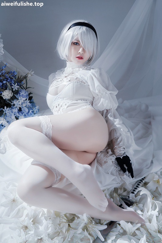 半半子-Automataヨルハ二号B型 白礼服[51p91.3M] 2b-第2张