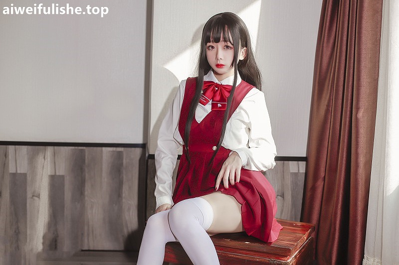 日奈娇-JK少女红裙[28p276M] JK制服-第1张
