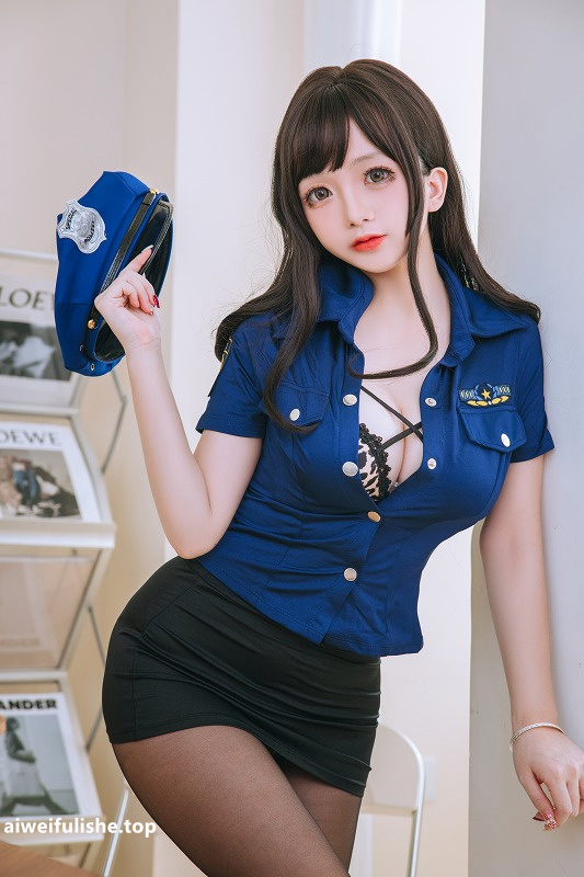 日奈娇-豹纹女警 [103P-1.32GB] OL制服-第5张