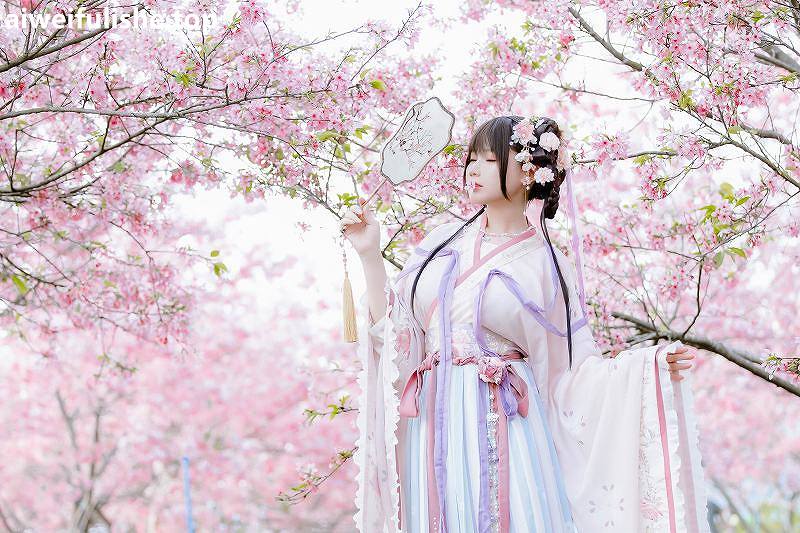 Nyako喵子-樱花汉服 花神祈愿 [52P-219MB] 清纯可爱-第3张