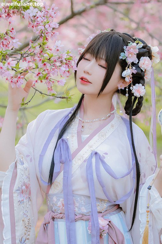 Nyako喵子-樱花汉服 花神祈愿 [52P-219MB] 清纯可爱-第6张